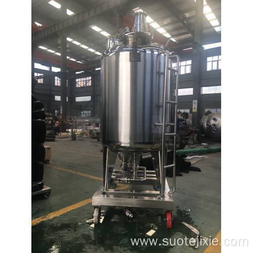 1000L stainless steel tank homogeneous tank mixing tank